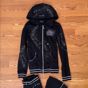 BCBGMaxAzaria Bling Sweatsuit